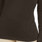 JM Collection Women's Embellished Sleeve V Neck Sweater Gift Espresso Size XX-Large