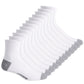 Club Room Men's Quarter 12 pack Socks White Size 10-13