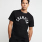 Champion Men's Standard Fit Logo Graphic T Shirt Black Size XX-Large