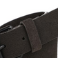AllSaints Men's Wash Logo Belt Gray Size 36