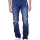 Lazer Men's Straight Fit Jeans Blue Size 30X30