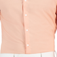 Bar III Men's Slim Fit Chambray Dress Shirt Orange Size Medium