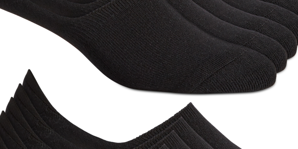 Club Room Men's No Show 12 pack Socks Black Size 10-13