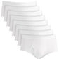 Club Room Men's 8 Pack Briefs White Size XX-Large
