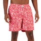 Club Room Men's Ben Tropical Swim Trunks Pink Size XX-Large