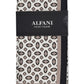 Alfani Men's Geometric Print Pocket Square Beige Size Regular