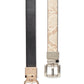 Steve Madden Women's Reversible Belt Black Size Medium