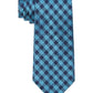 Tommy Hilfiger Men's Willard Gingham Tie Blue Size Regular