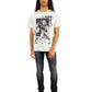 GUESS Men's Short Sleeve Graphic Crewneck T-Shirt Beige Size X-Large