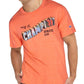 Champion Men's Classic Standard Fit Logo Graphic T Shirt Red Size Large