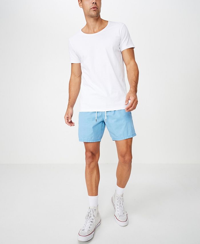 COTTON ON पुरुषों का हॉफ शॉर्ट नीला, साइज़ मीडियम