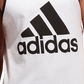 adidas Men's Badge Of Sport Logo Graphic Tank White Size Small