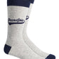 Club Room Men's Grandpa Crew Socks Gray Size 10-13