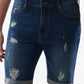 Lazer Men's Comfort Flex 9.5 Shorts Blue Size 34