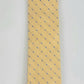 Tommy Hilfiger Men's Linen Dot Tie Yellow Size Regular