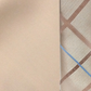Steve Harvey Men's Grid Tie & Pocket Square Set Beige Size Regular