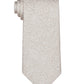Michael Kors Men's Classic Dotted Paisley Print Silk Tie Beige Size Regular