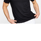 Inc International Concepts Men's Solid V-Neck T-Shirt Black Size S