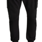 G-Star Raw Men's Relaxed-Fit Cargo Pocket Cuffed Sweatpants Black Size 2XL