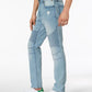 American Rag Men's Slim-Fit Stretch Destroyed Moto Jeans Blue Size 31x32
