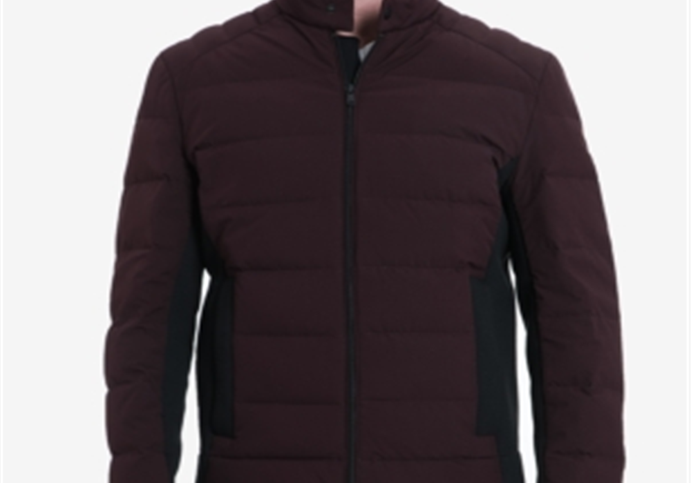 Michael Kors Men's Essex Down Jacket Red Size XXL