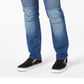 American Rag Men's Slim Fit Moto Jeans Blue Size 34x30