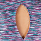 ID Ideology Women's Keyhole Back Space Dyed Top Purple Size Medium