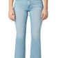 Joe's Womens Raw Hem Cropped Sunny Jeans Blue Size 31