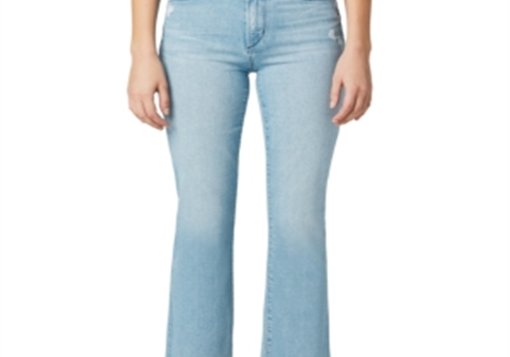 Joe's Womens Raw Hem Cropped Sunny Jeans Blue Size 31