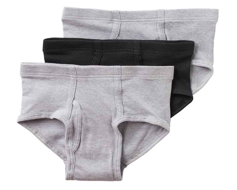 Boys' Hanes Ultimate Dyed Brief with ComfortSoft® Waistband 3-Pack BU720A Multi-Color Size S