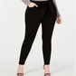 Celebrity Pink Women's Tie Waist Skinny Jeans Black Size 22W