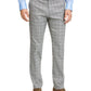 Tommy Hilfiger Women's Plaid Th Flex Stretch Modern Fit Dress Pants Gray Size 32X32