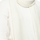 Style & Co Women's Ribbed Metallic Scarf White Size Regular