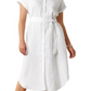 Tommy Bahama Coastalina Linen Maxi Shirt Dress White