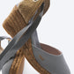 Sagaro Canvas Espadrille Wedges