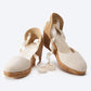 Sagaro Canvas Espadrille Wedges