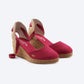 Sagaro Canvas Espadrille Wedges