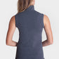 Sleeveless Turtleneck Shirt