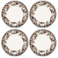Spode Delamere Set of 4 Plates