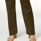 Style & Co Women's Tummy-Control Straight-Leg Fashion Jeans Green Size 6