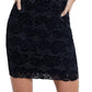 Guess Women's Drea Off-The-Shoulder Dress Blue Size Medium