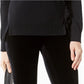 INC International Concepts Women's Velvet Skinny Pants Black Size 0