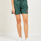 American Rag Women's Budd Messenger Shorts Green Size X-Large