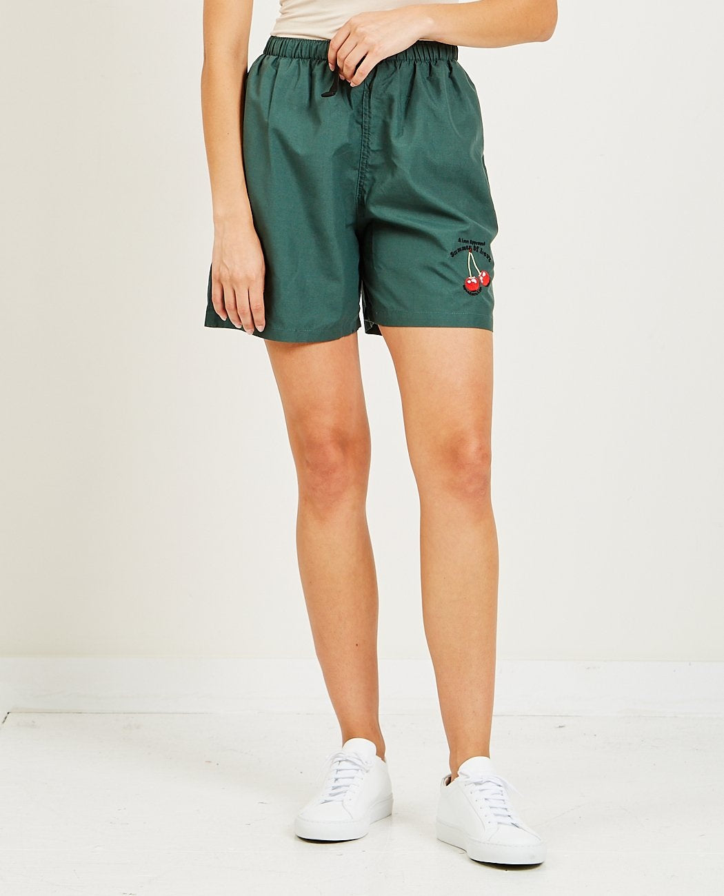 American Rag Women's Budd Messenger Shorts Green Size XX-Large