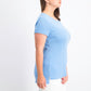 Maison Jules Women's High-Low T-Shirt Blue Size XX-Large