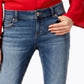 INC International Concepts Women's Essentials 5-Pocket Bootcut Jeans Blue Size 4