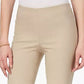 Charter Club Women's Chelsea Tummy Control Skinny-Leg Ankle Pants Beige Size 14