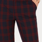 Charter Club Women's Plaid Slim Leg Ankle Pants Blue Size 6