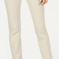 Charter Club Women's Newport Tummy-Control Slim-Fit Pants Beige Size 14