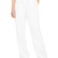 Charter Club Women's Linen Drawstring-Waist Pants White Size Large